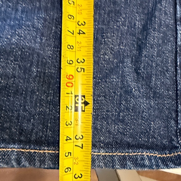 Old Navy Dark Blue Straight Leg Jeans - Picture 5 of 7